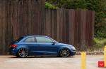 Audi A1 Quattro by QSTuning on Vossen Wheels (VFS1) 2017 года